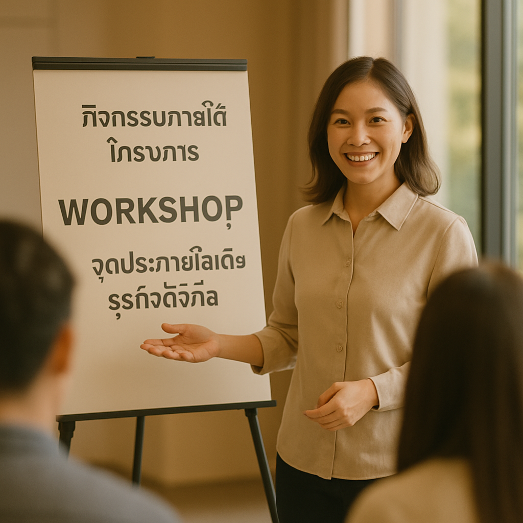 Workshop: จุดประกายไอเดียธุรกิจดิจิทัล